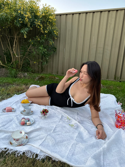 Babydoll Ribbed Onesie